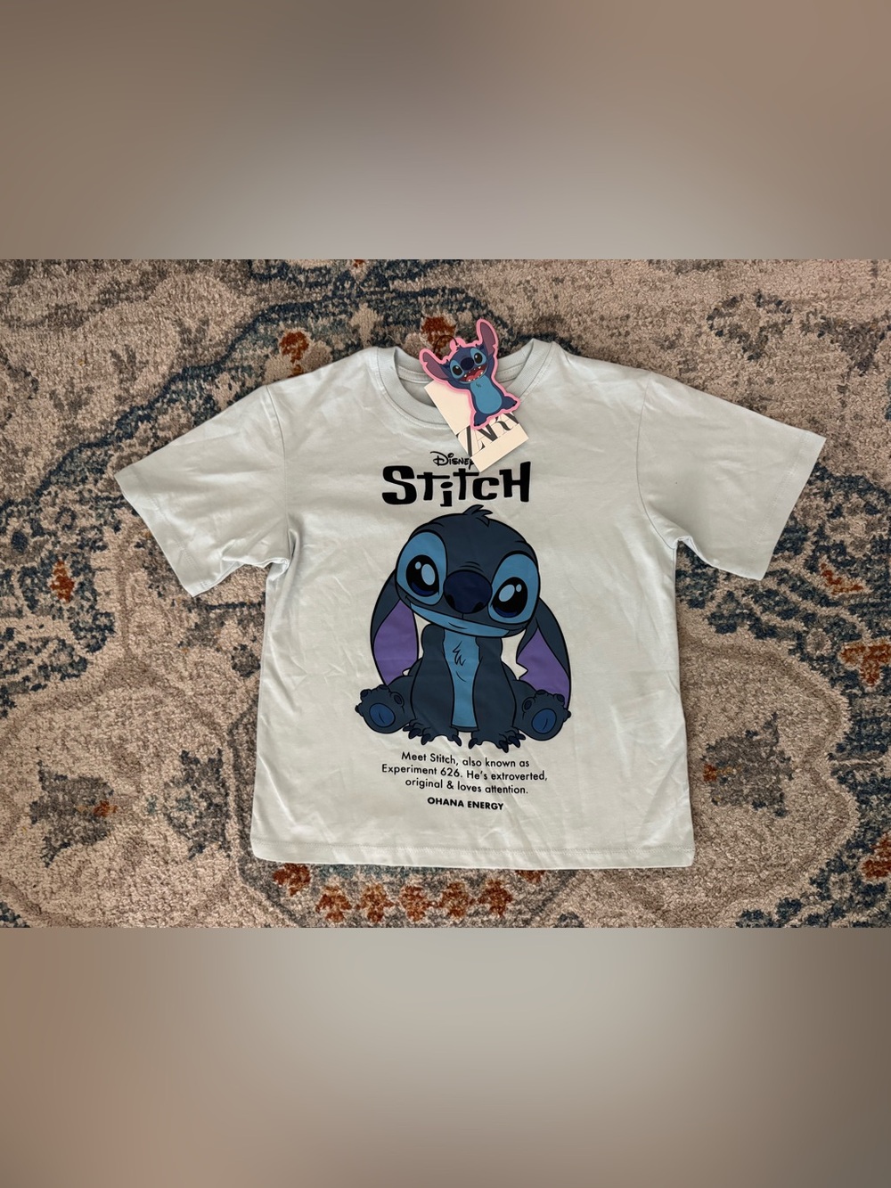 Zara Stitch Graphic Tee